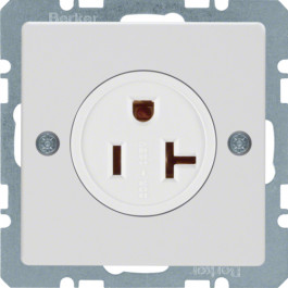Купить Розетка USA/CANADA NEMA 5-20 R, 20А/125В, полярная белизна, Q.х ...