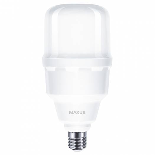 Лампа светодиодная MAXUS HW 30W 5000K E27 / E40 (1-MHW-7305) 000118921