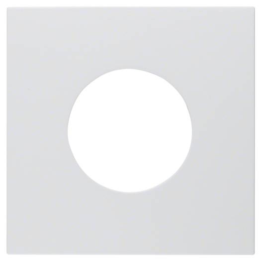 Накладка для нажимної кнопки та сигналу Е10, пол.білизна-matt S.1 000022783