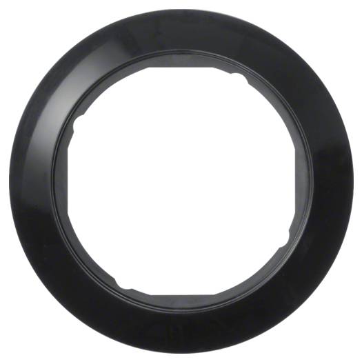 Рамка 1Х черная с внутренним отвестием, диаметр 58мм, 1930 (Арт. 138201) 000049745