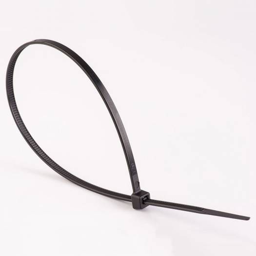 Стяжка кабельна (хомут) чорна 3х150 (2,5х150мм) (100шт) 000125173