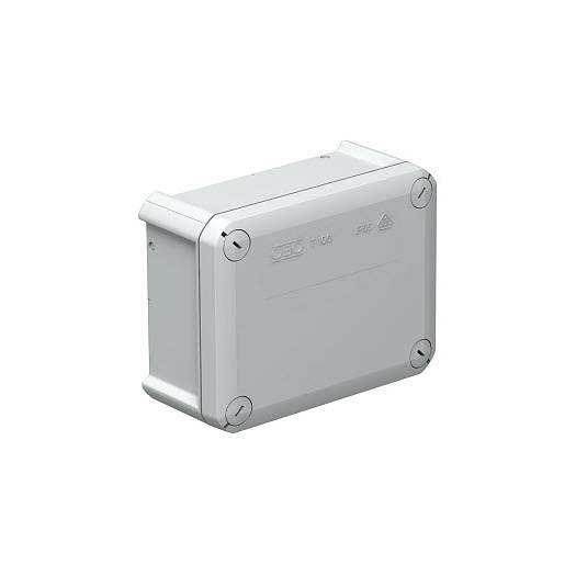 Коробка распределительная Obo Bettermann T 160 OE, 190x150x77, IP 66, светлосерая, без отверстий для ввода (Арт. 2007271) 000037595