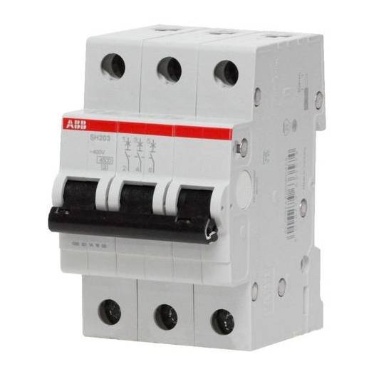 Купити Автоматичний вимикач SH203-B 16 В, 6kA, 16A, 3P 667,28 грн