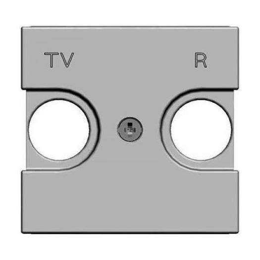 N2250.8 PL Центральная панель розетки TV-R Zenit серебро (Арт. 2CLA225080N1301) 000090836