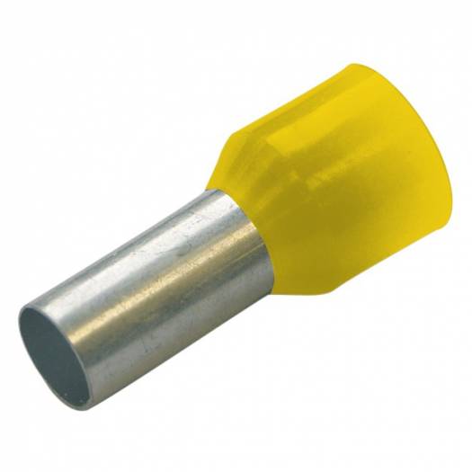 Наконечник кабельный изолированный втулочный ENERGIO E1008 1.0 мм2 (100шт.) жовтий (Арт. 51011-nak) 000037509