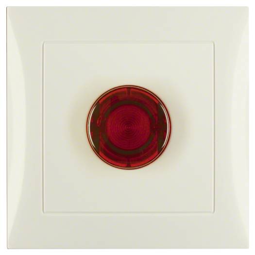 Кнопка нажимна для освітлення сходів, комплектна, 2А/230В, біла S.1 000049965