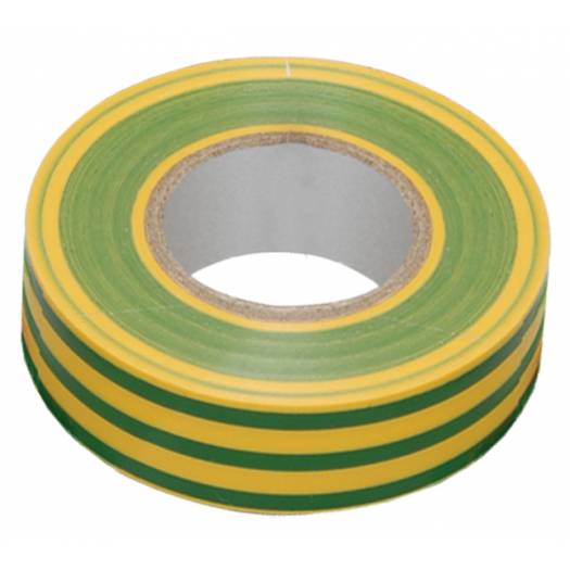 Ізоляційна стрічка 0,13х15 мм жовто-зелена 20 метрів ІЕК 000033527