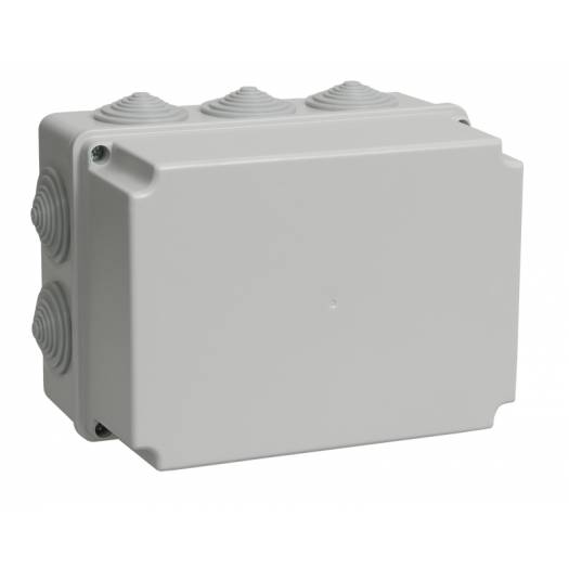 Коробка КМ41246 распаячная для открытой проводки, 190х140х120мм IP55 (Арт. UKO10-190-140-120-K41-55) 000031328