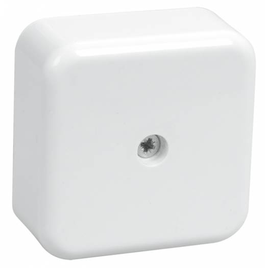 Коробка КМ41206-01 распаячная для открытой проводки, 50х50х20мм белая (с контактной группой) (Арт. UKO10-050-050-020-K01) 000031301