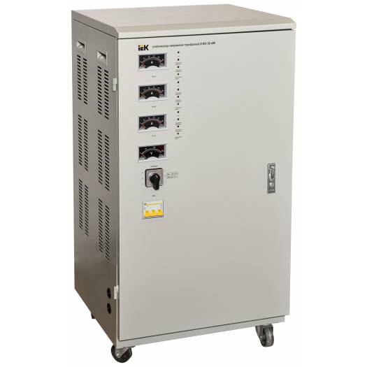 Стабилизатор напряжения СНИ3-30 кВА, электромеханический, трехфазный, IEK (Арт. IVS10-3-30000) 000029559
