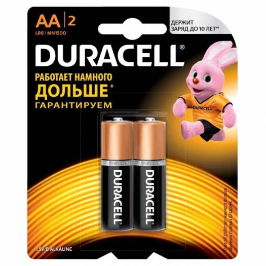 Батарейка Duracell Basic АА алкалиновая LR06 (Арт. 81528136-batt) М00004553