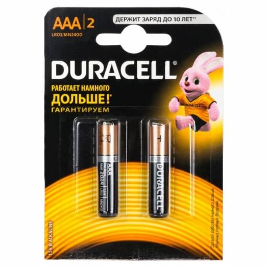 Батарейка Duracell Basic ААА алкалінові LR03 12шт. М00004554