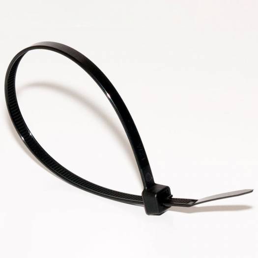 Купить Стяжка кабельна (хомут) багаторазового використання 4х100 (3,6х100мм) чорна (100шт) 49,95 грн