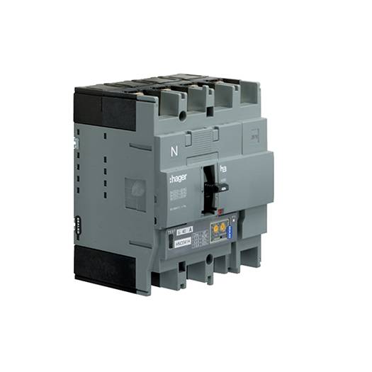 Шкафной автоматический выключатель Hager h250, In=40А, 4п, 70kA, LSI (Арт. HEC041H) 000024128