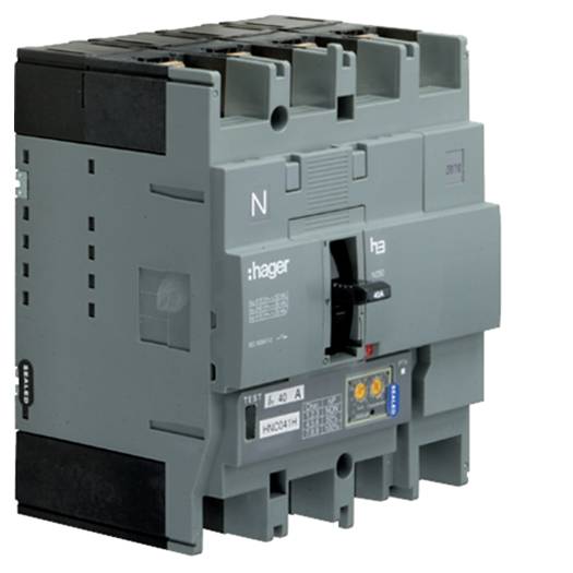 Автоматичний вимикач h250, In=125А, 4п, 70kA, LSI 000024129