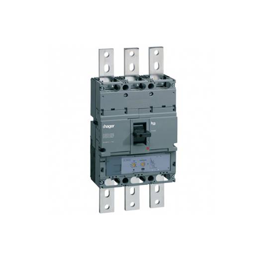 Шкафной автоматический выключатель Hager h1000, In=1000А, 3п, 70kA, LSI (Арт. HEE970H) 000024152