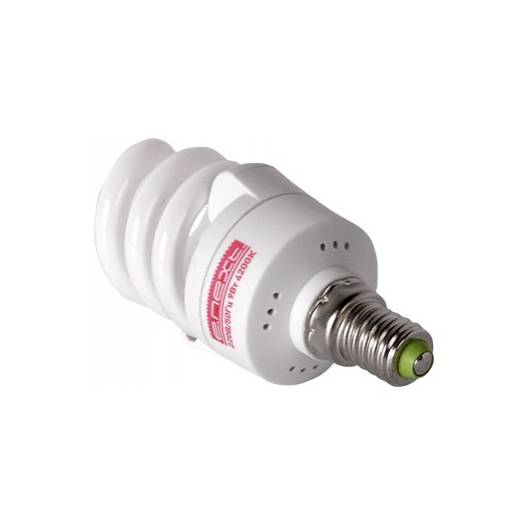 Лампа енергозберігаюча e.save.screw.E14.7.2700, тип screw, патрон Е14, 7W, 2700 К 000019535