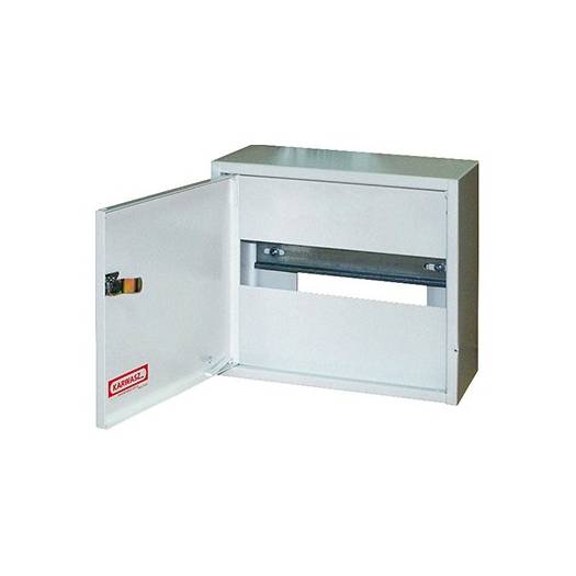 Шкаф распределительный KARWASZ e.mbox.RN-6-P-Z металлический, навесной, 6 модулей с замком, 215х150х125 мм (Арт. RN-6-PZ) 000018603