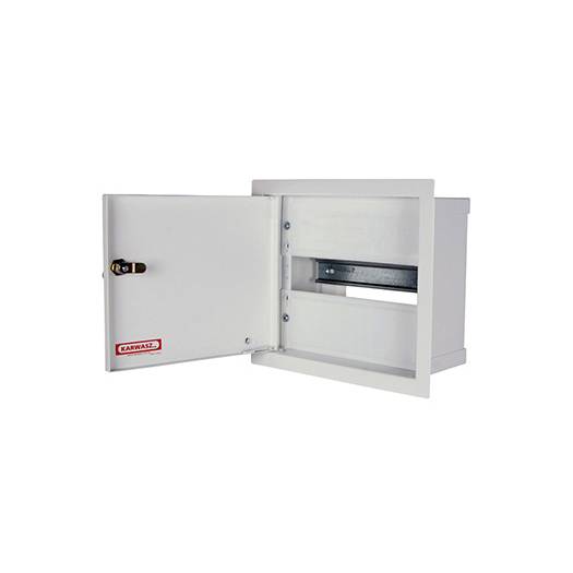 Купить Шкаф распределительный KARWASZ e.mbox.RP-6-P металлический, встраиваемый, 6 модулей 215х150х125 мм (Арт. RP-6-P) 519,67 грн