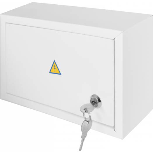 Шкаф E.NEXT e.mbox.stand.n.12.z металлический, под 12 модулей, навесной, с замком (Арт. s0100020) 000015697