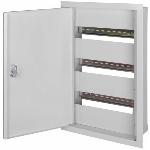 Шкаф E.NEXT e.mbox.stand.w.36.z металлический, под 36 модулей, встраиваемый, с замком (Арт. s0100026) 000015732