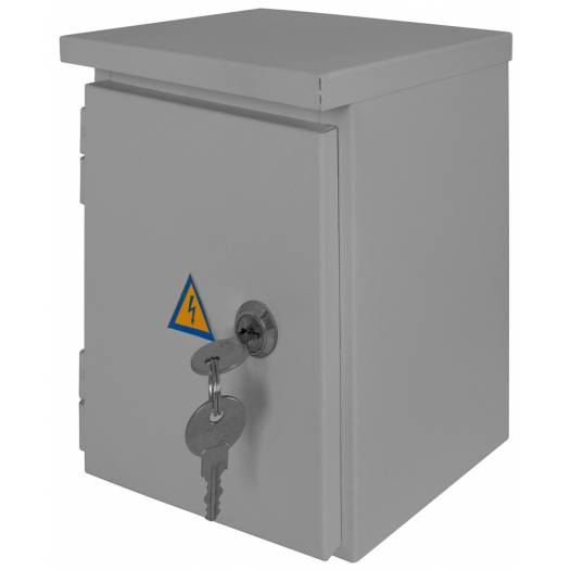 Шкаф E.NEXT e.mbox.stand.n.06.z металлический, под 6 модулей, герметичный IP54, навесной, с замком (Арт. s0100128) 000015713