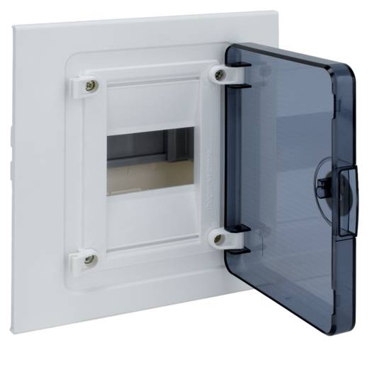 Щит встраиваемый с прозрачной дверцей, 4 модуля (1х4), серия GOLF, Hager (Арт. VF104TD) 000020567