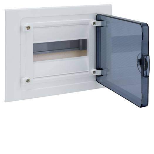 Щит встраиваемый с прозрачной дверцей, 8 модулей (1х8), серия GOLF, Hager (Арт. VF108TD) 000020568