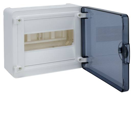 Щит внешней установки с прозрачной дверцей, 8 модулей (1х8), серия GOLF, Hager (Арт. VS108TD) 000020575