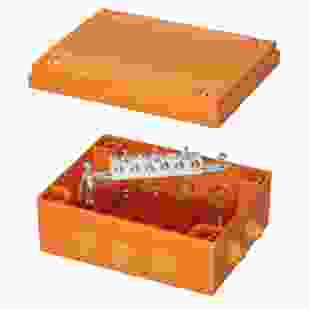 Купить Коробка ответвительная P30-P90, 240х190х90, с кабельными вводами 6х25 мм, серии FS, термопласт, с керамической клеммной колодкой 6х10мм², цвет оранжевый (Арт. FSK41610-DKC) 1 343,20 грн