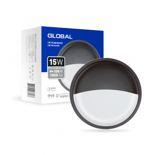 Купити Світильник світлодіодний GLOBAL 1-GBH-07-1550-C 15W 5000K 225,00 грн