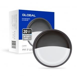 Купити Світильник світлодіодний GLOBAL 1-GBH-07-2050-C 20W 5000K 299,00 грн