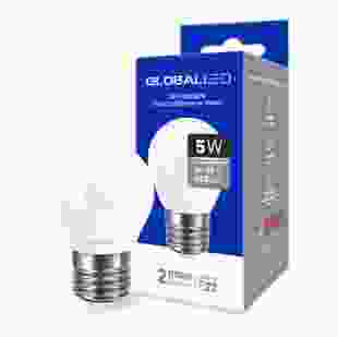Купити Лампа світлодіодна Global LED G45 F 5W 4100K 220V E27 AP 65,00 грн