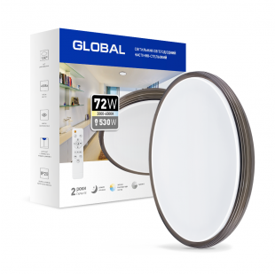 Купити Функциональный настенно-потолочный светильник GLOBAL Functional Light 72W 3000-6500K 02-C 990,00 грн