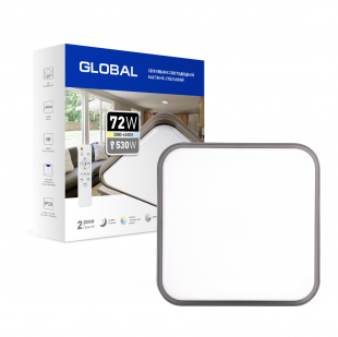 Купить Функциональный настенно-потолочный светильник Global 1-GFN-72TW-02-S 3000-6500К (1-GFN-72TW-02-S) 1 190,00 грн