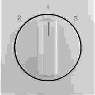 Центральная панель для трехпозиционного выключателя без 0-положения, алюминий B.х (Арт. 10841404)