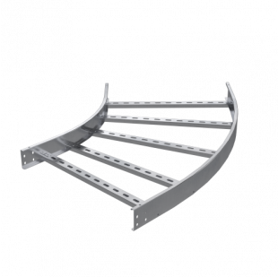 Купить Поворот лестничный 45°, 50х600, R600, 1,5 мм, нержавеющая сталь AISI 304