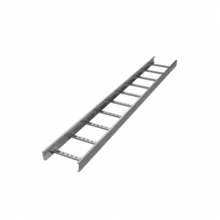 Купить Лоток лестничного типа 150х500х6000, 2 мм, нержавеющая сталь AISI 304