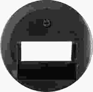Купить Накладка для розетки UAE/E-DAT, черная, 1930/GLASSERIE (Арт. 140901) 455,60 грн