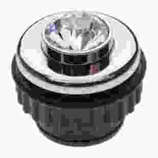Купити Нажимна кнопка Crystal, колір - хромовий, 1.5А/24В, Berker TS Crystal 2 106,00 грн