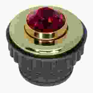 Купить Нажимная кнопка Siam, цвет - золото, 1.5А/24В, Berker TS Crystal (19650208) 2 457,00 грн