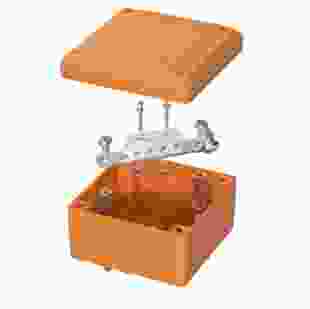 Купить Коробка ответвительная P30-P90, 100х100х50, IP56, серии FS с термопласта, с керамической клеммной колодкой 4х4мм², цвет оранжевый (Арт. FSB10404-DKC) 322,80 грн