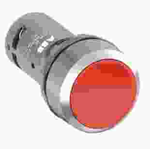 Купить CP1-30R-20 Кнопка скрытая 2НО, без фиксации, хромированное металлическое кольцо, красная (Арт. 1SFA619100R3021) 231,70 грн