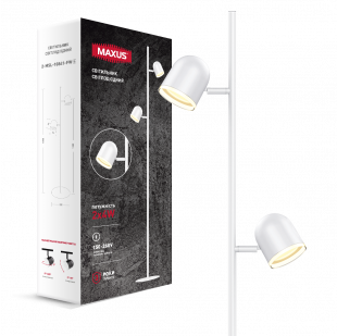 Купити Світильник світлодіодний MSL-01F MAXUS 8W 4100K білий 1 490,00 грн