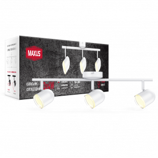 Купити Світильник світлодіодний MSL-01C MAXUS 12W 4100K білий 1 150,00 грн