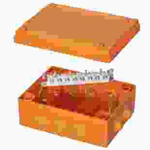Купить Коробка ответвительная P30-P90, 150х110х70, с кабельными вводами 6х25 мм, серии FS, термопласт, с керамической клеммной колодкой 12х4мм², цвет оранжевый (Арт. FSB211204-DKC) 1 280,50 грн