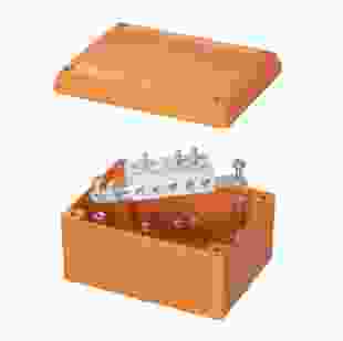 Купити Коробка відгалужуюча P30-P90, 150х110х70, серії FS, термопласт, з керамічною клемною колодкою 5х16мм², колір оранжевий