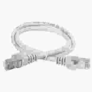 ITK Комутаційний шнур (патч-корд), кат.5Е FTP, LSZH, 1м, сірий
