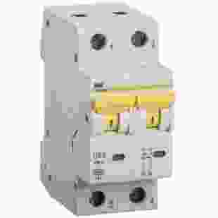 Купить Автоматический выключатель ВА47-60, 2Р, 63А, 6 кА, характеристика D, IEK (Арт. MVA41-2-063-D) 202,50 грн