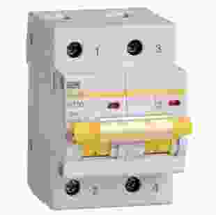 Купить Автоматический выключатель ВА47-100, 2Р, 100А, 10кА, характеристика D, IEK (Арт. MVA40-2-100-D) 468,10 грн